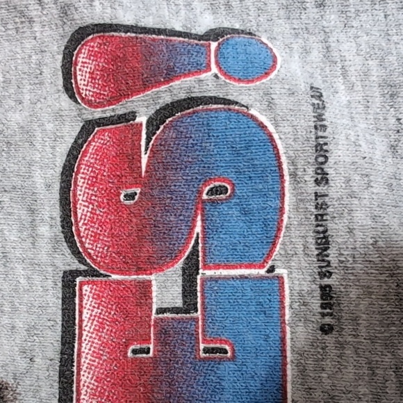 Vintage 1995 Sunburst Sportswear Single Stitch Fruit Of The Loom Snowmobile Tee - Picture 3 of 10